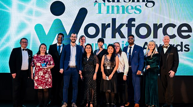 Collaborative work wins at Nursing Times Workforce & Summit Awards