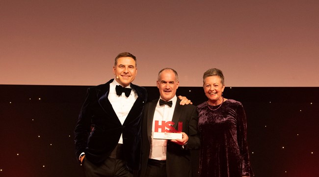 Professor Simon Conroy wins Clinical Leader of the Year at the HSJ Awards 2022